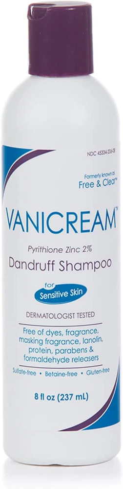 Vanicream Dandruff Shampoo -- 8 fl oz