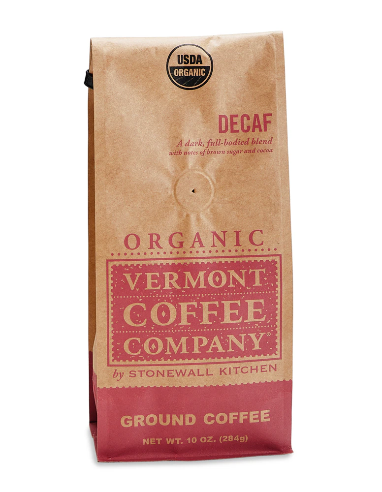 Vermont Coffee Organic Ground Coffee Decaf -- 10 oz