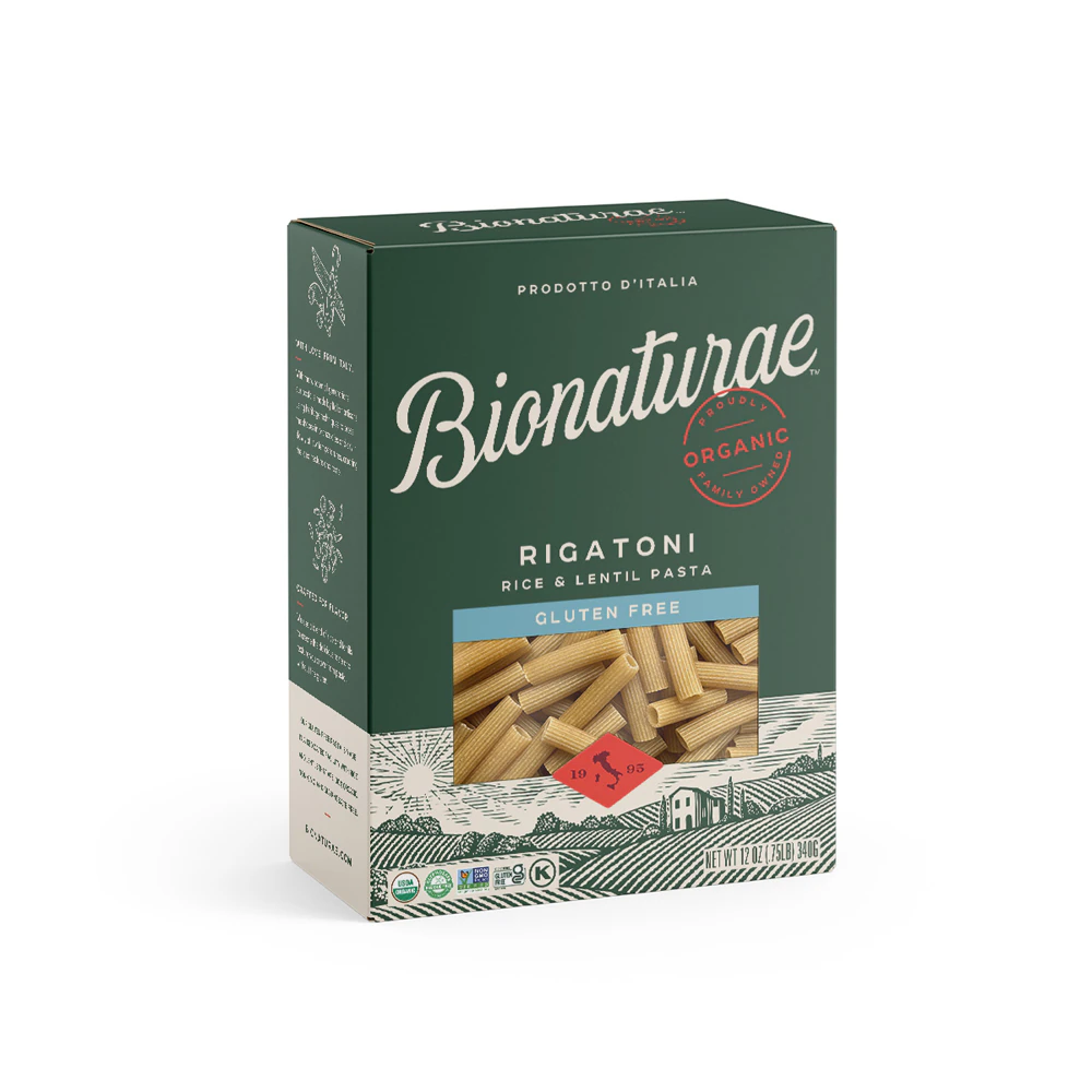 Bionaturae Organic Rigatoni Gluten Free -- 12 oz