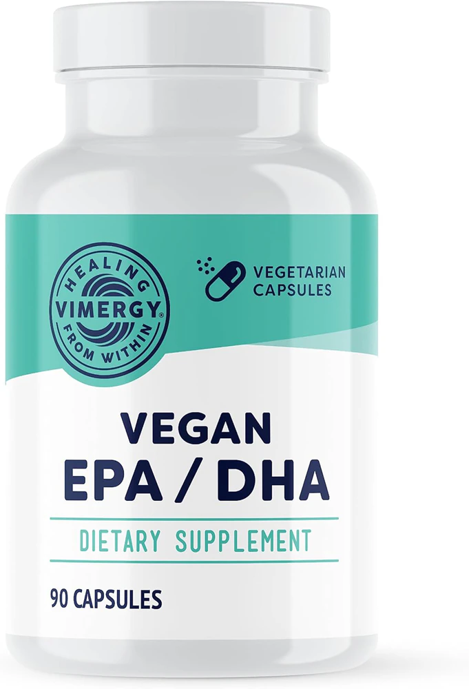 Vimergy Vegan EPA/DHA Capsules 30 Servings -- 90 Vegetarian Capsules