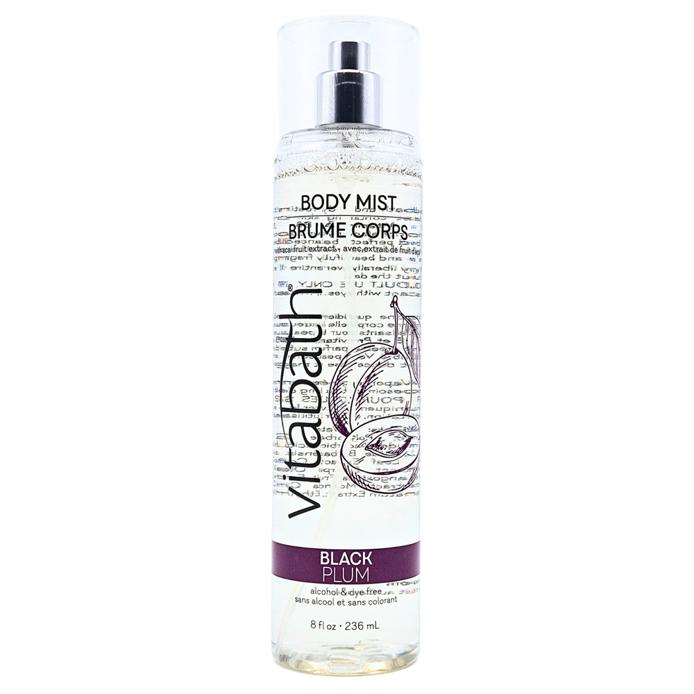 Vitabath Body Mist Black Plum -- 8 fl oz