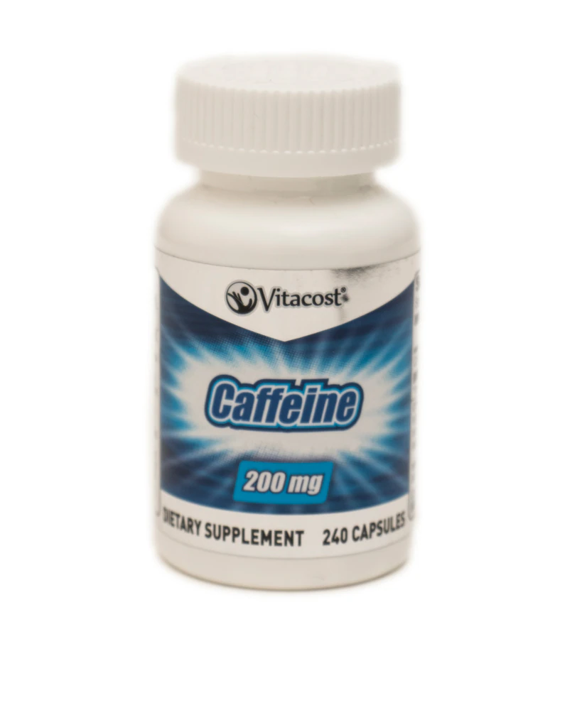 Vitacost Caffeine -- 200 mg - 240 Capsules