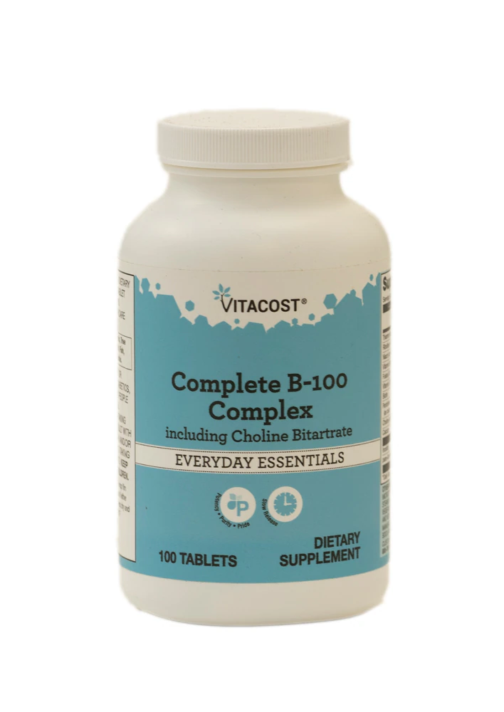 Vitacost Complete B-100 Complex -- 100 Tablets