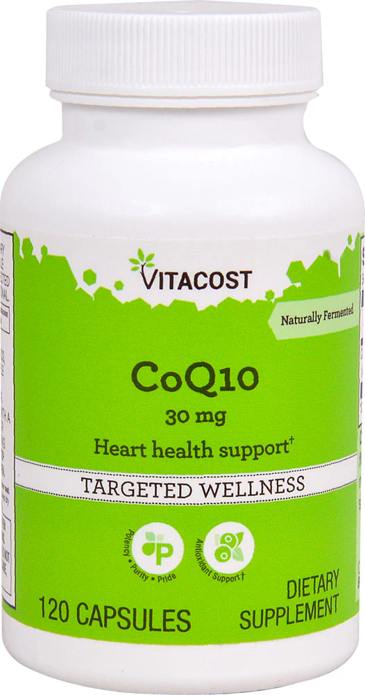 Vitacost CoQ10 -- 30 mg - 120 Capsules