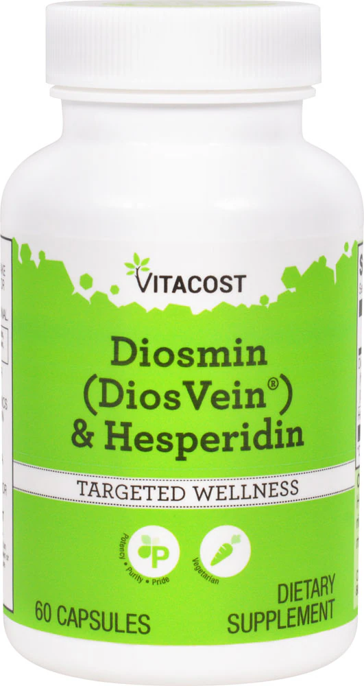 Vitacost Diosmin (DiosVein?) & Hesperidin -- 60 Capsules