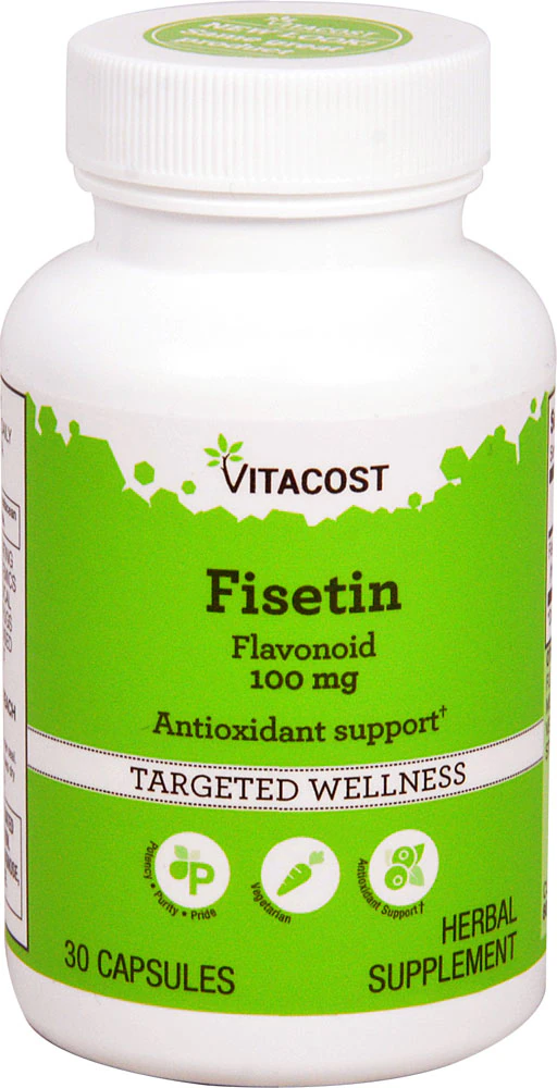 Vitacost Fisetin Flavonoid -- 100 mg - 30 Capsules