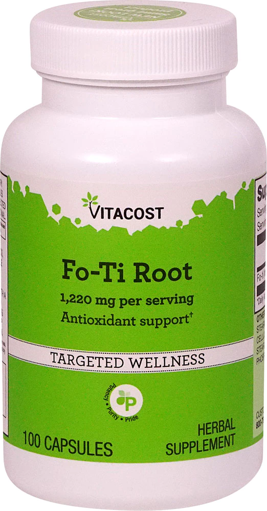 Vitacost Fo-Ti Root -- 1220 mg per serving - 100 Capsules
