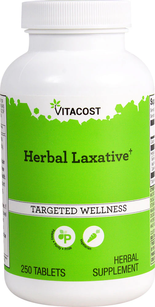 Vitacost Herbal Laxative? -- 250 Tablets
