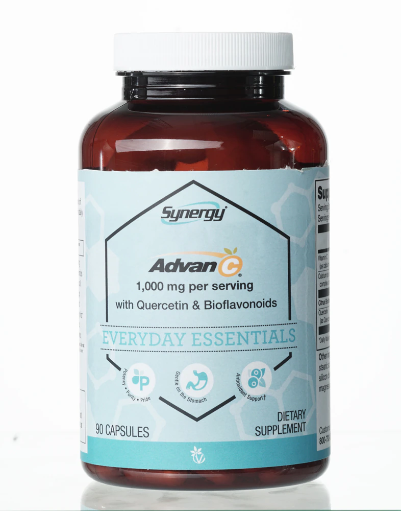 Vitacost-Synergy Advan-C? 1,000 mg per serving with Quercetin & Bioflavonoids -- 1000 mg - 90 Capsules