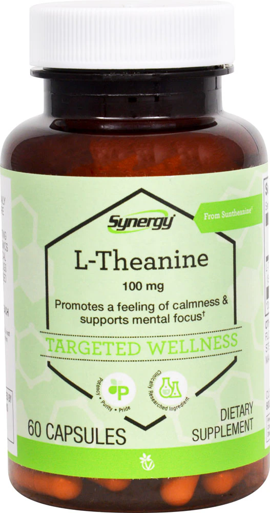 Vitacost-Synergy L-Theanine from Suntheanine? -- 100 mg - 60 Capsules