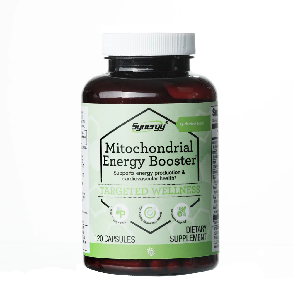Vitacost-Synergy Mitochondrial Energy Booster? 15-Nutrient Blend -- 120 Capsules
