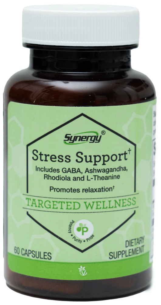 Vitacost-Synergy Stress Support -- 60 Capsules