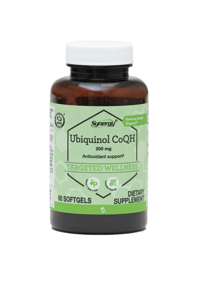 Vitacost-Synergy Ubiquinol CoQH Featuring Kaneka Ubiquinol -- 200 mg - 60 Softgels