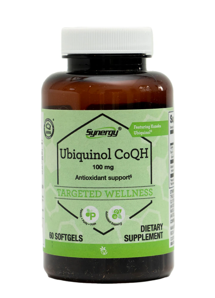 Vitacost-Synergy Ubiquinol CoQH Featuring Kaneka Ubiquinol -- 100 mg - 60 Softgels