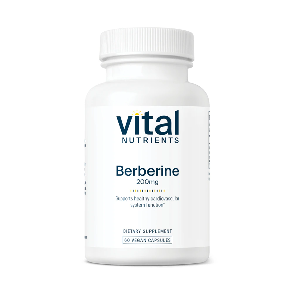 Vital Nutrients Berberine -- 200 mg - 60 Capsules