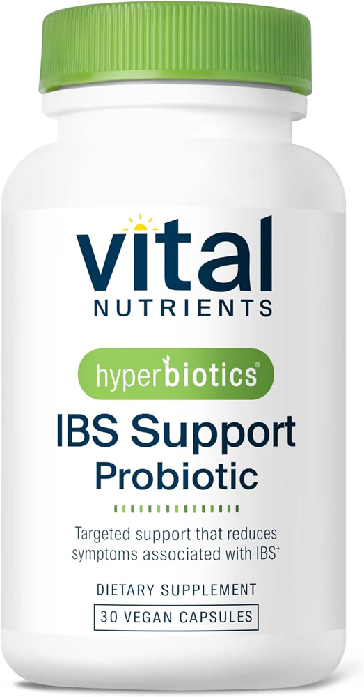 Vital Nutrients Hyperbiotics IBS Support Probiotic -- 30 Vegan Capsules