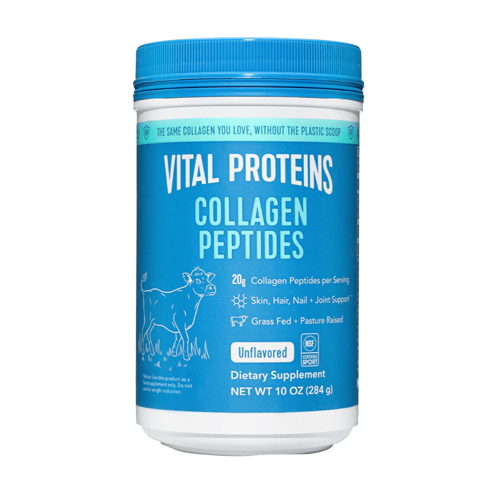 Vital Proteins Collagen Peptides Powder - NSF Certified for Sport Unflavored -- 10 oz