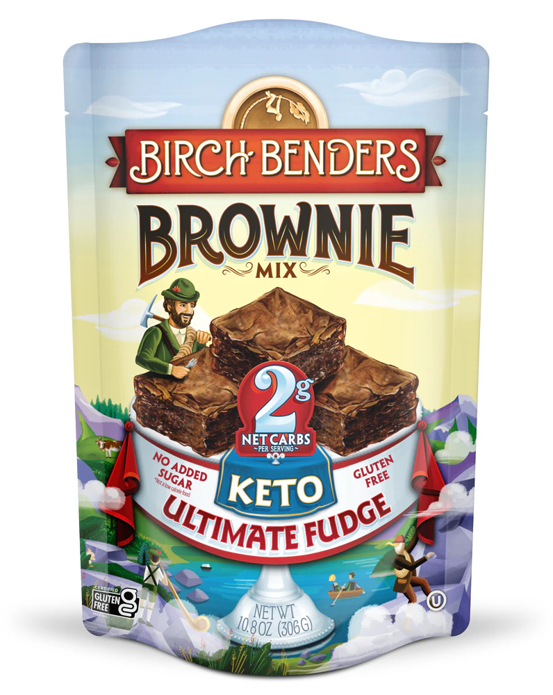 Birch Benders Keto Ultimate Fudge Brownie -- 10.8 oz