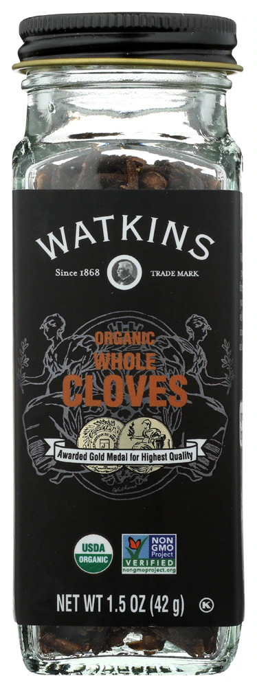 Watkins Organic Whole Cloves -- 1.5 oz
