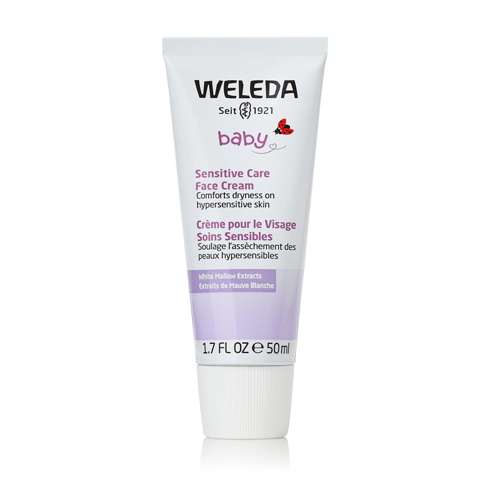 Weleda Baby Sensitive Care Face Cream White Mallow -- 1.7 fl oz