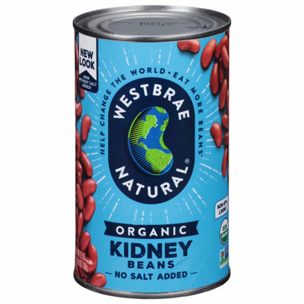 Westbrae Natural Organic Kidney Beans -- 25 oz