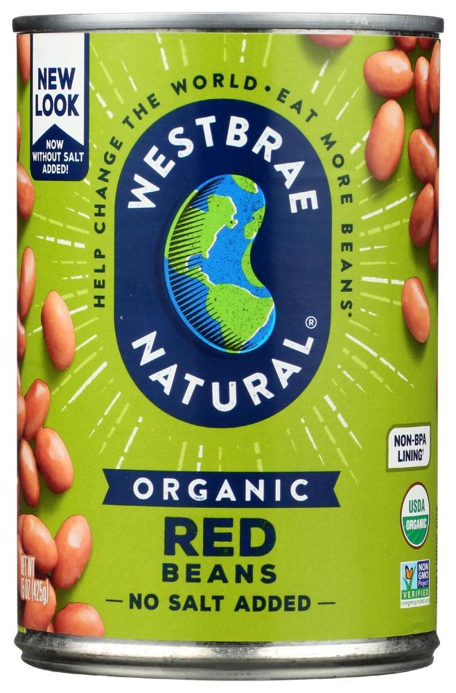 Westbrae Natural Organic Red Beans -- 15 oz