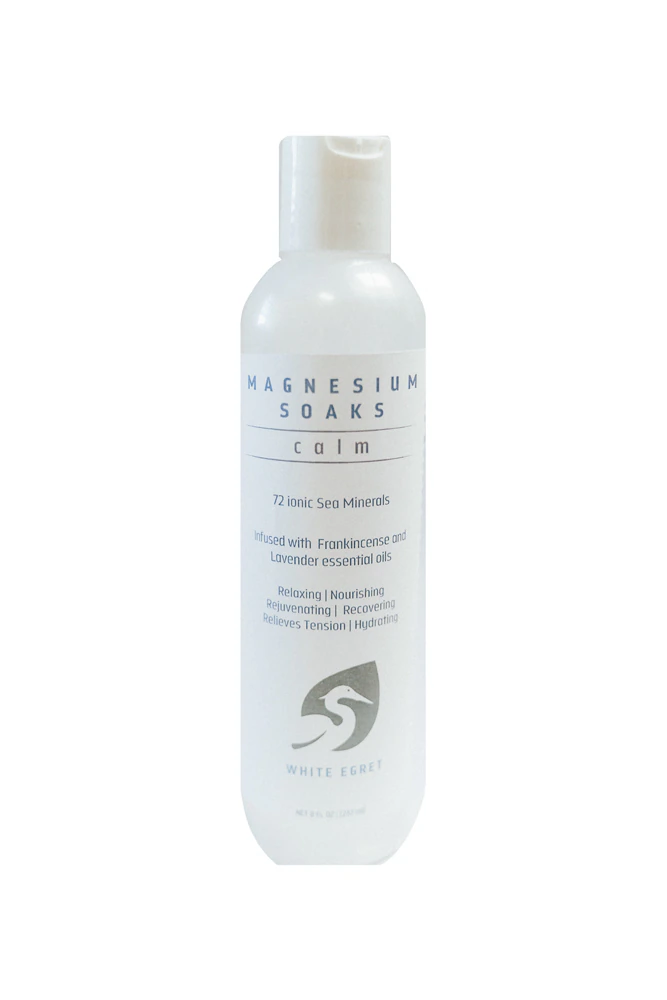 White Egret Magnesium Soak Calm -- 8 fl oz