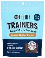 Bixbi Liberty Trainers Grain Free Dog Treats Peanut Butter -- 6 oz