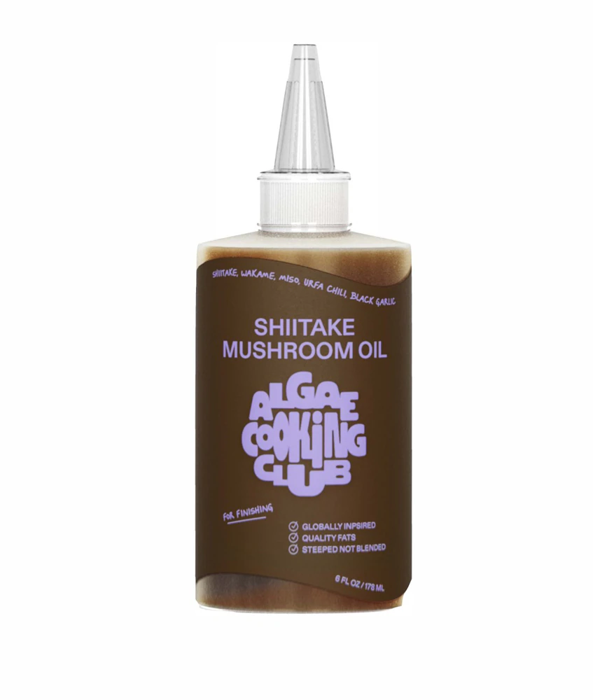 Algae Cooking Club Oil Shiitake Mushroom -- 7 fl oz