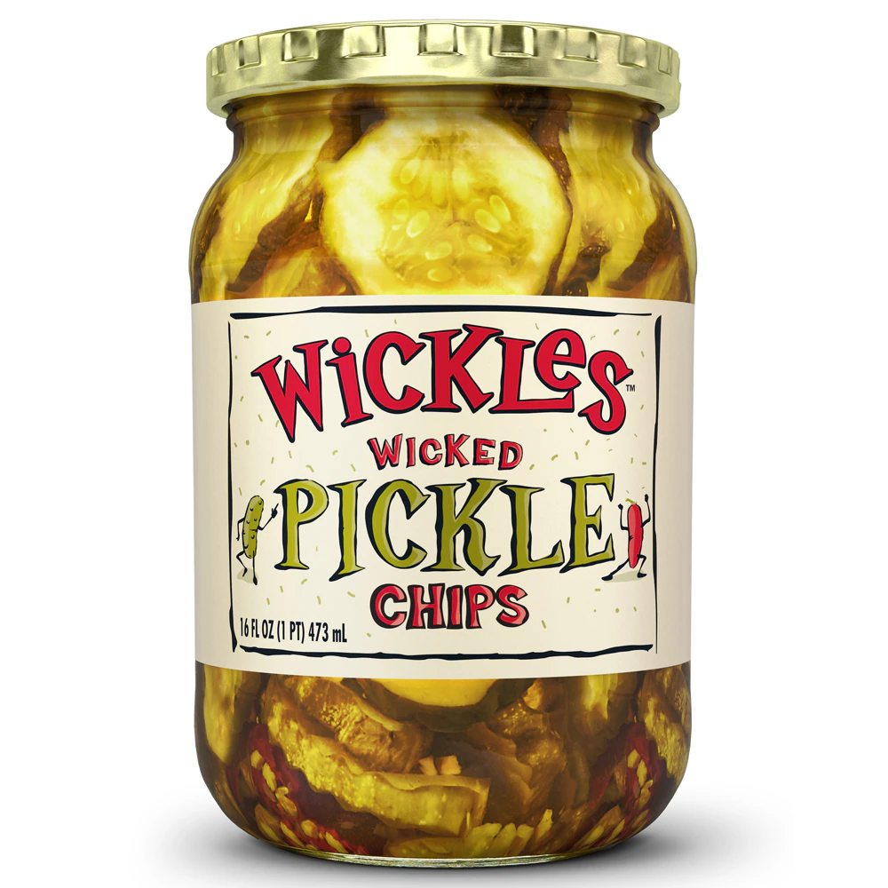 Wickles Wicked Pickle Chips -- 16 fl oz