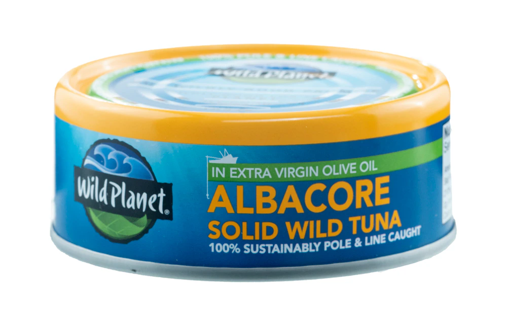 Wild Planet Albacore Solid Wild Can Tuna in Extra Virgin Olive Oil -- 5 oz