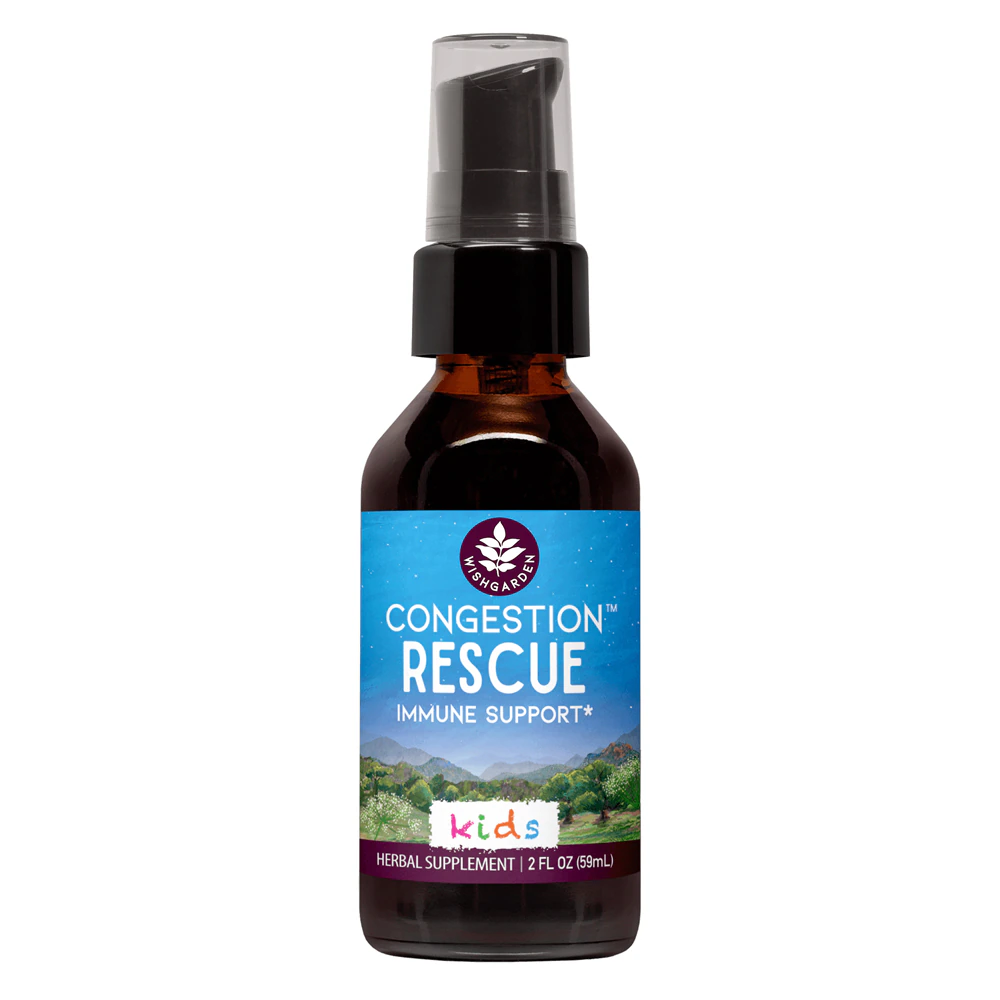 WishGarden Herbs Congestion Rescue Kids -- 2 fl oz