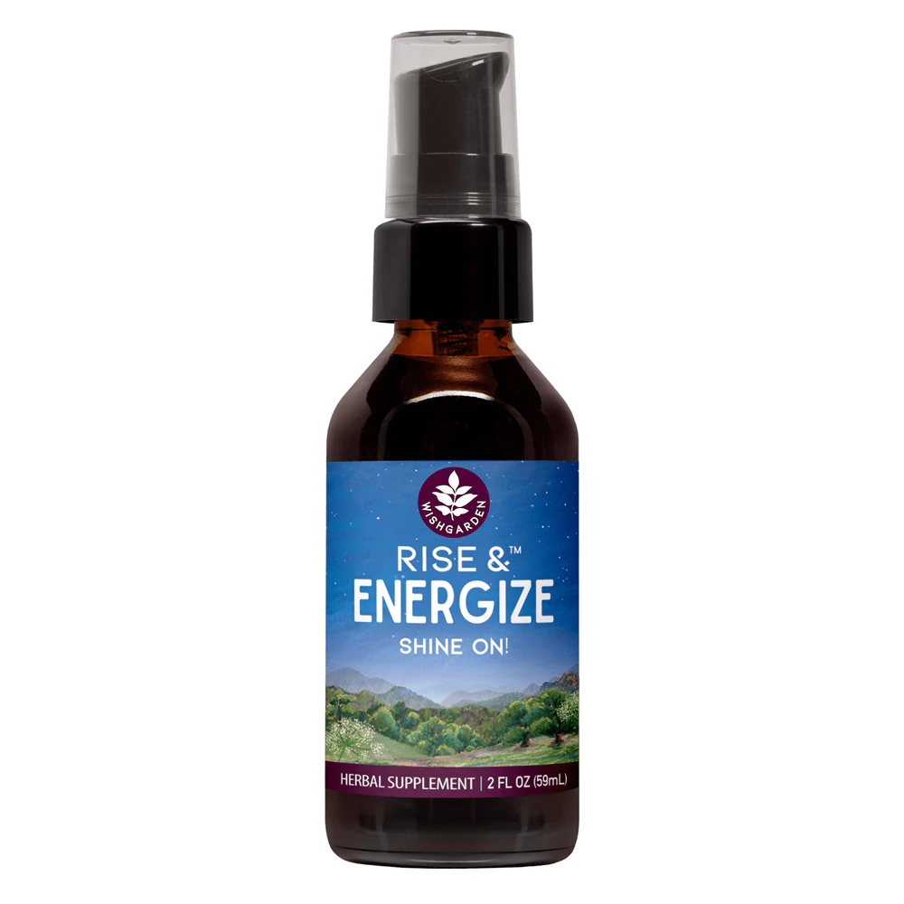WishGarden Herbs Rise & Energize Shine On! -- 2 fl oz