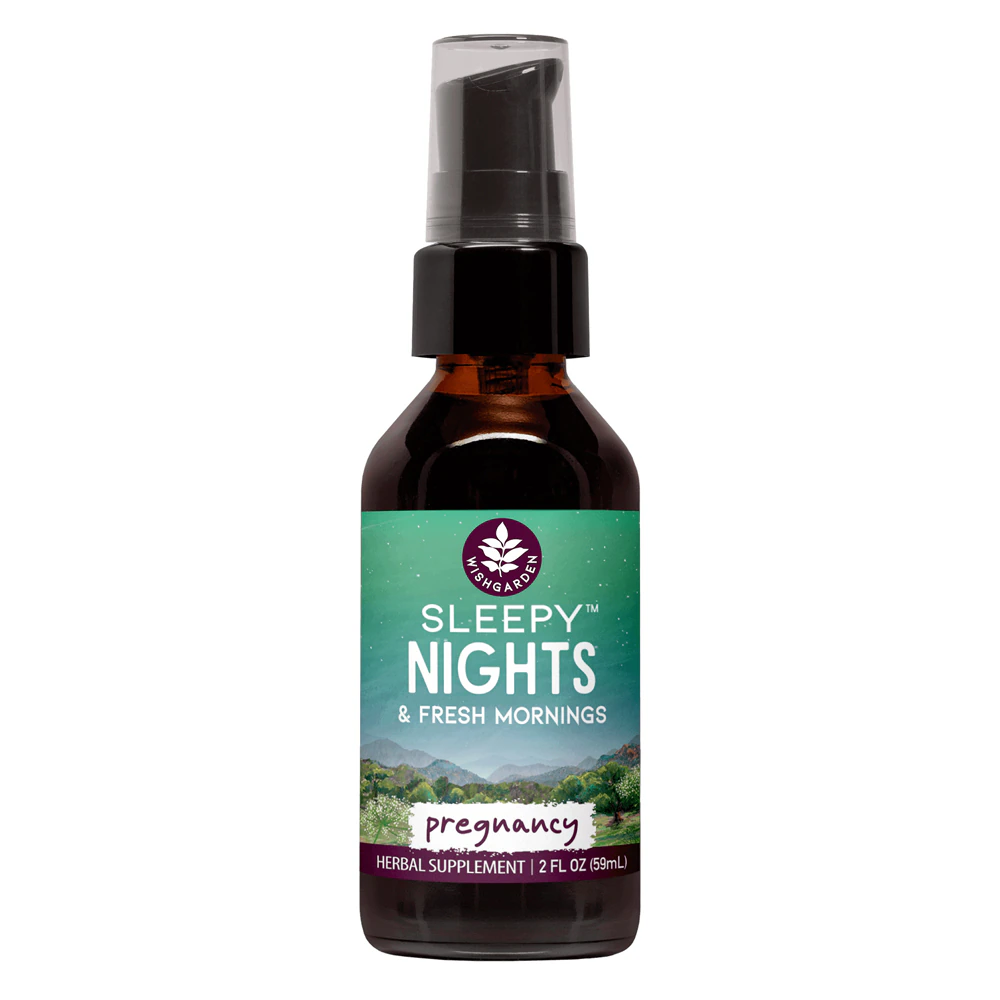 WishGarden Herbs Sleepy Nights & Fresh Mornings Pregnancy -- 2 fl oz