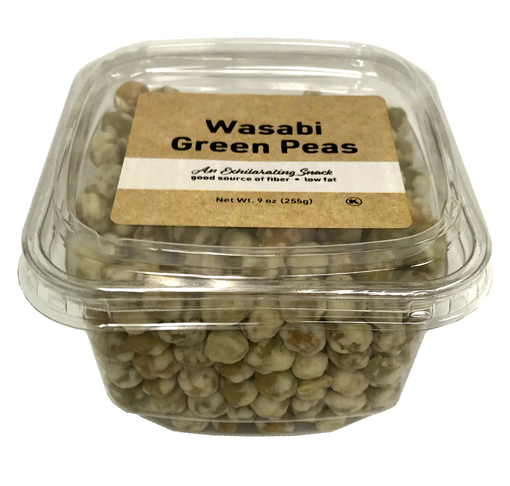 Woodstock Vegan Wasabi Peas -- 9 oz