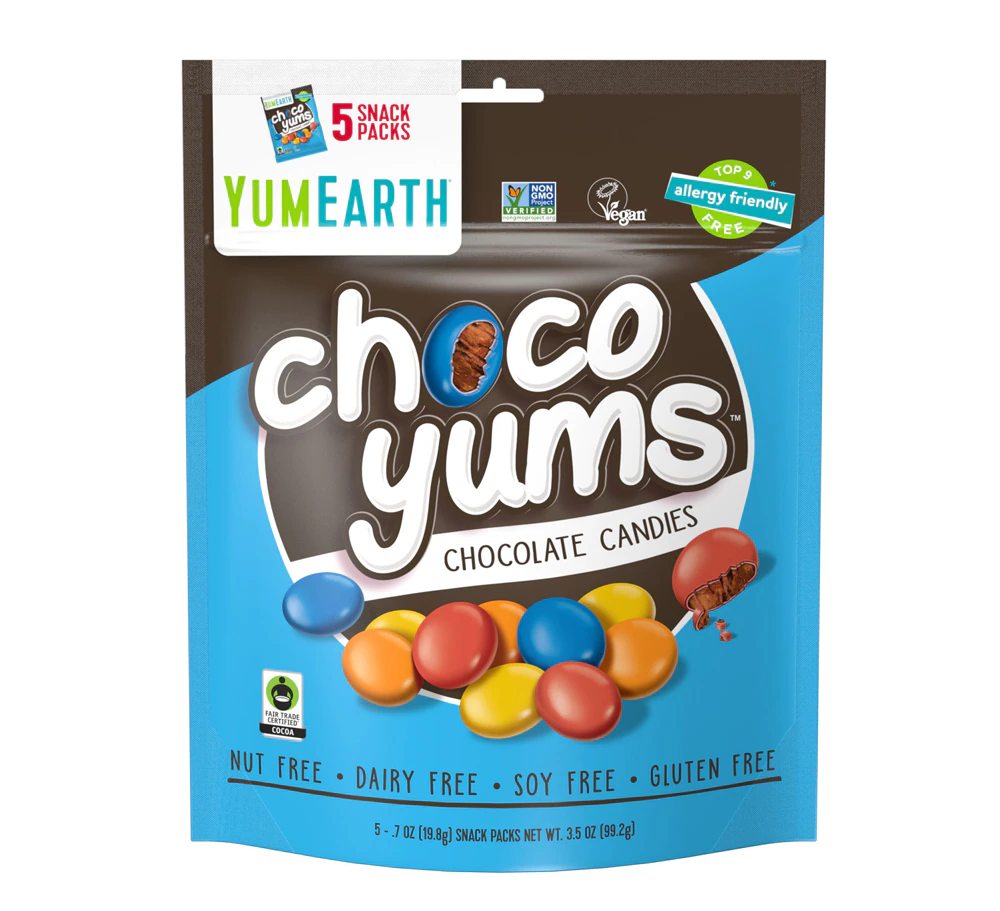 YumEarth Choco Yums Candies Non-GMO Chocolate -- 3.5 oz
