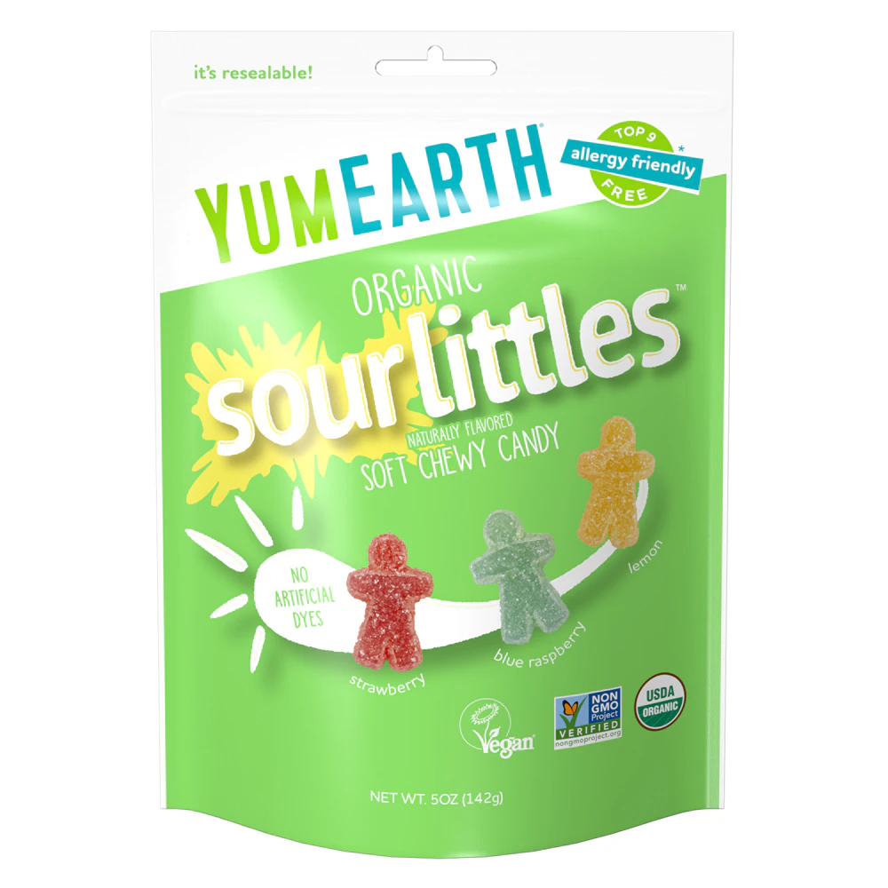 YumEarth Organic Sour Littles Soft Chewy Candy -- 5 oz