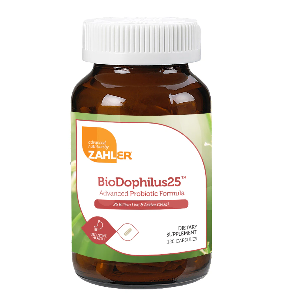Zahler BioDophilus25 -- 25 billion CFU - 120 Capsules