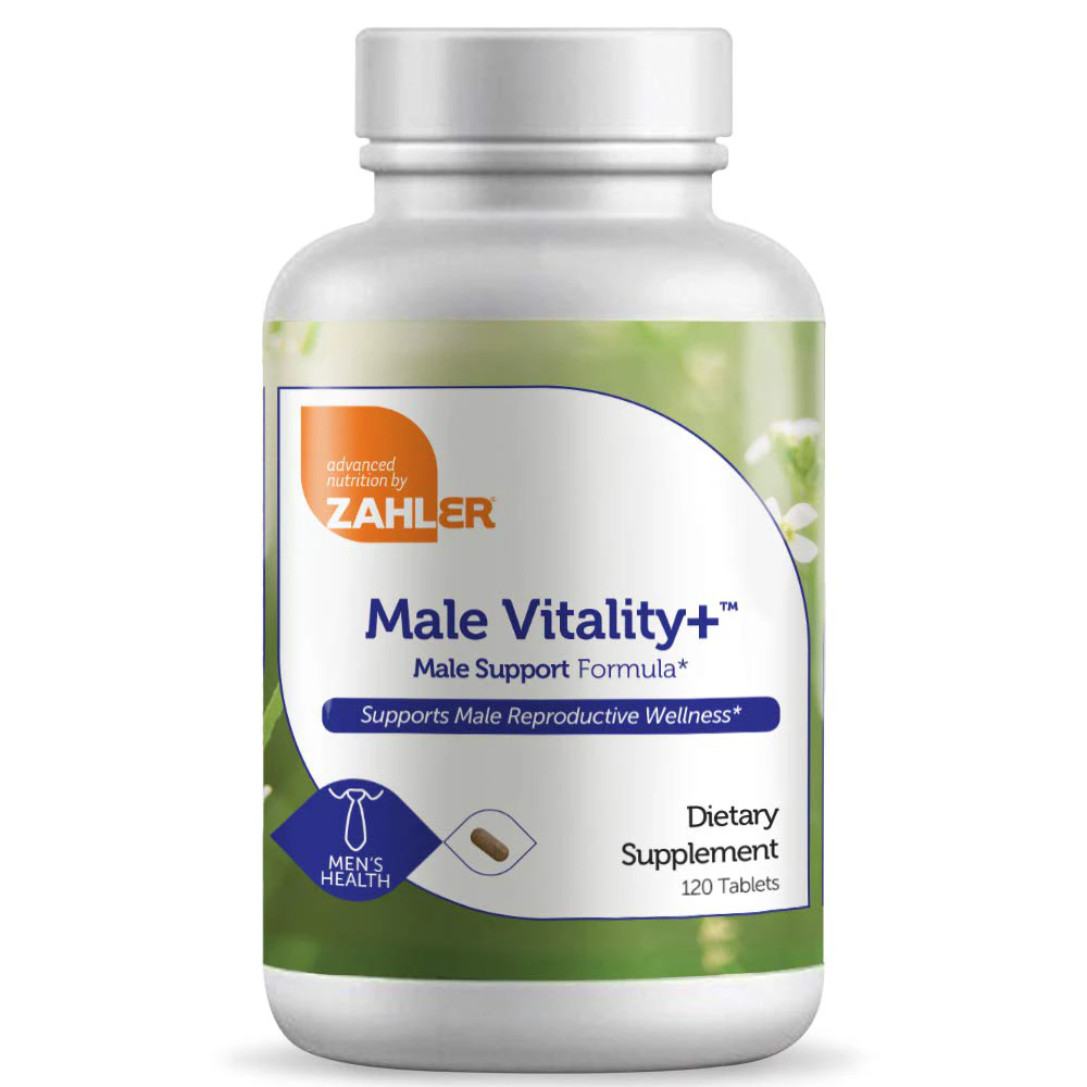 Zahler Male Vitality+? Male Support Formula -- 120 Tablets