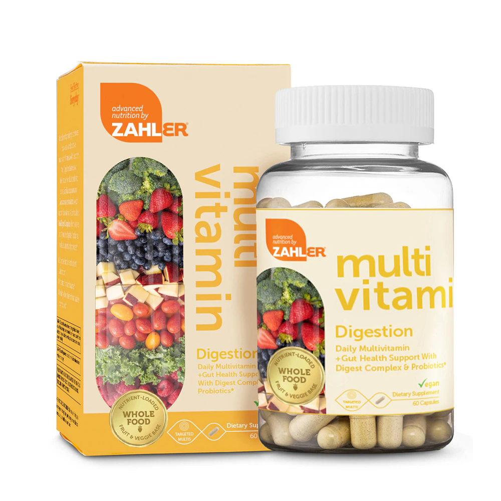 Zahler Multivitamin Digestion -- 60 Capsules