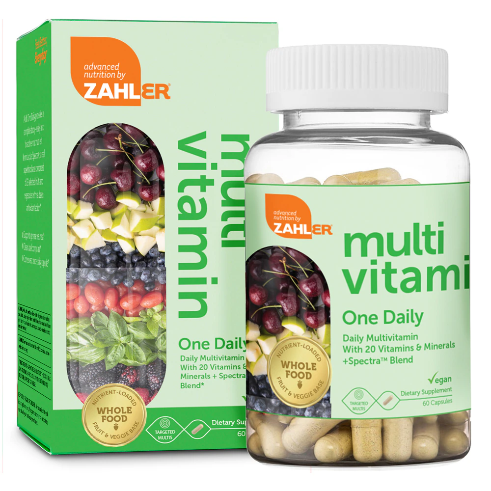 Zahler Multivitamin One Daily -- 60 Capsules