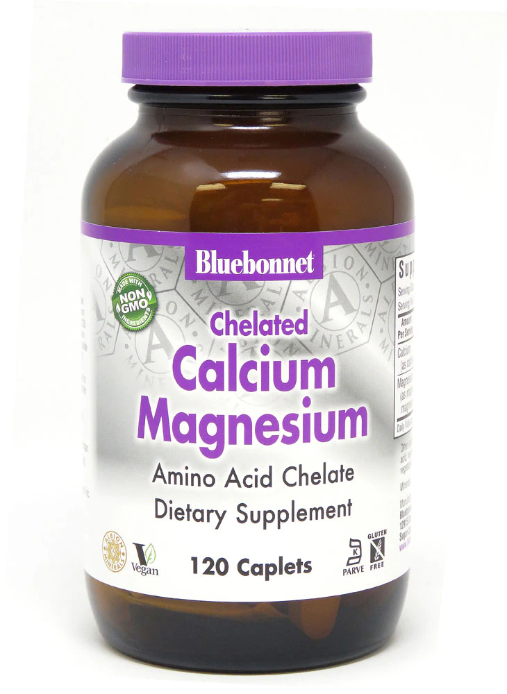 Bluebonnet Nutrition Albion? Chelated Calcium Magnesium -- 120 Caplets
