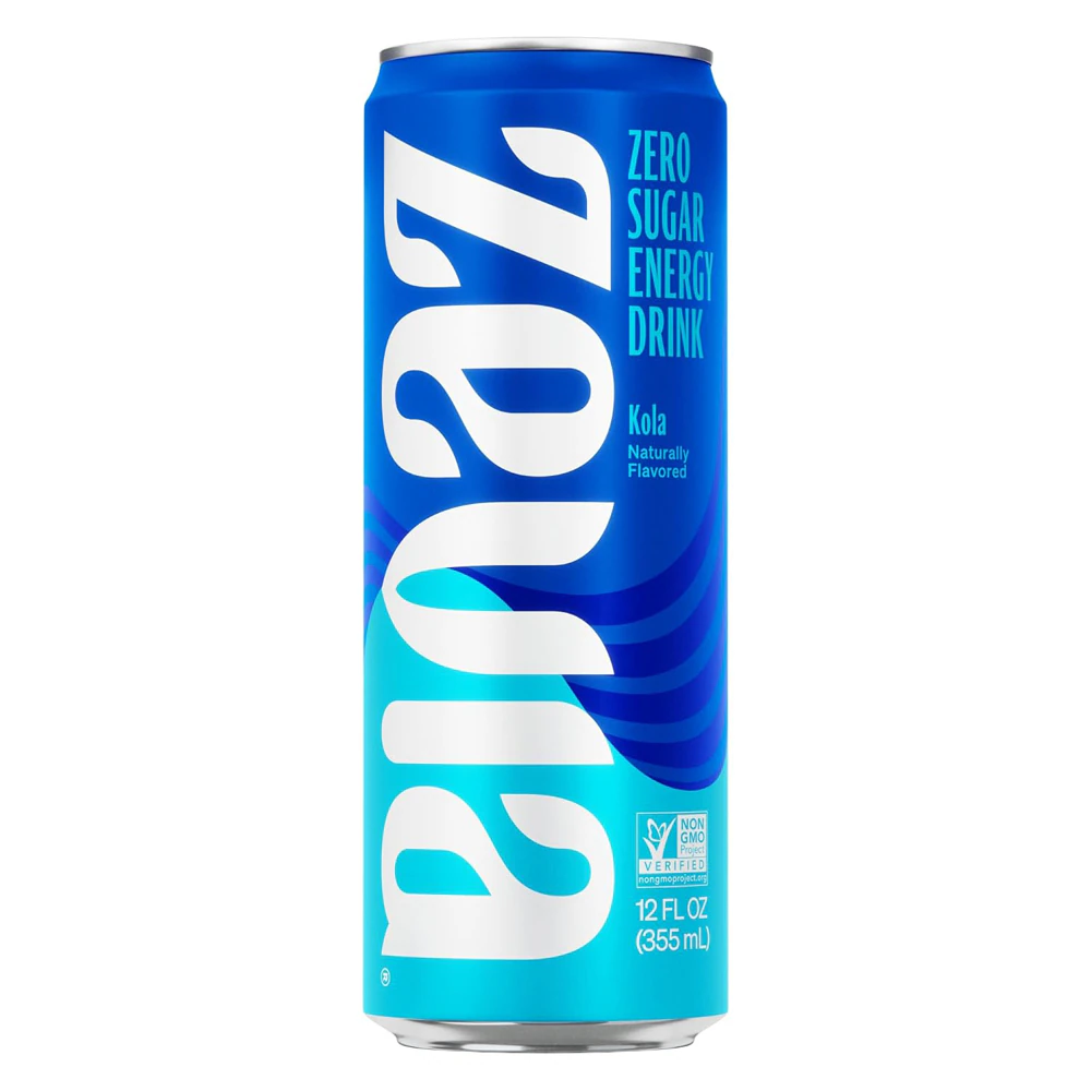 Zevia Non-GMO Zero Calorie Energy RTD Kola -- 12 fl oz