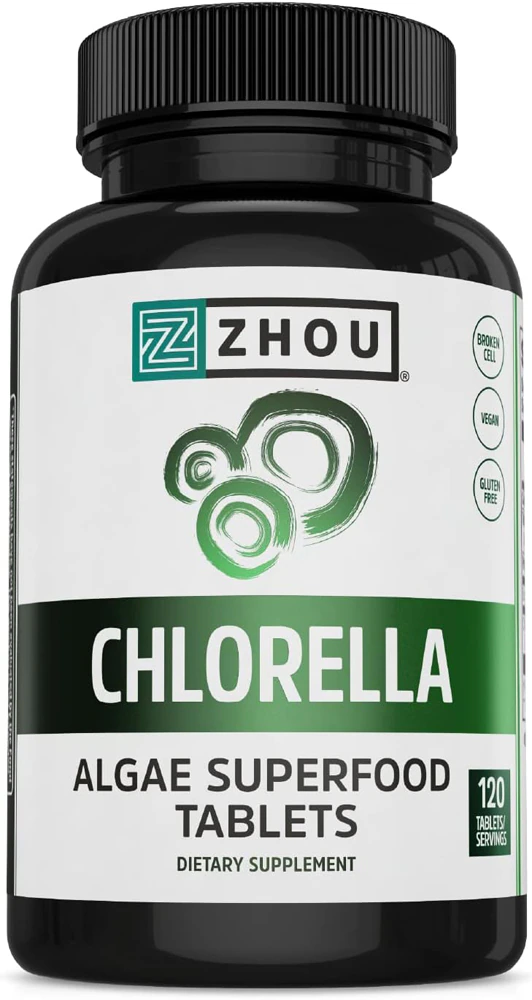 Zhou Chlorella -- 120 Tablets