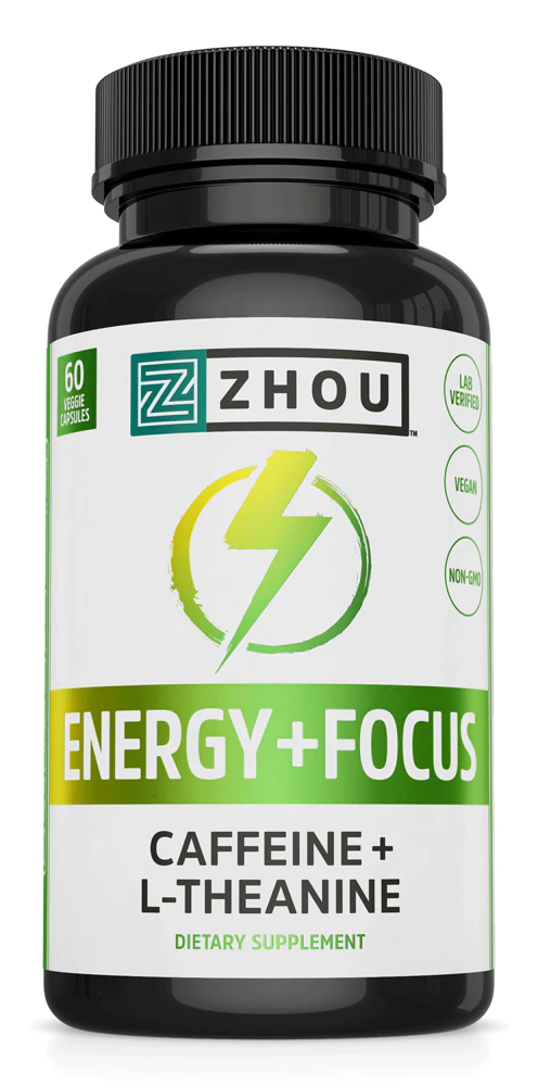 Zhou Energy plus Focus -- 60 Veggie Caps