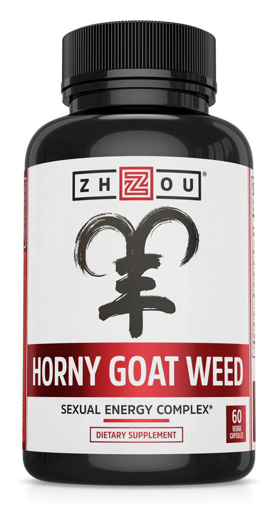 Zhou Horny Goat Weed -- 60 Capsules