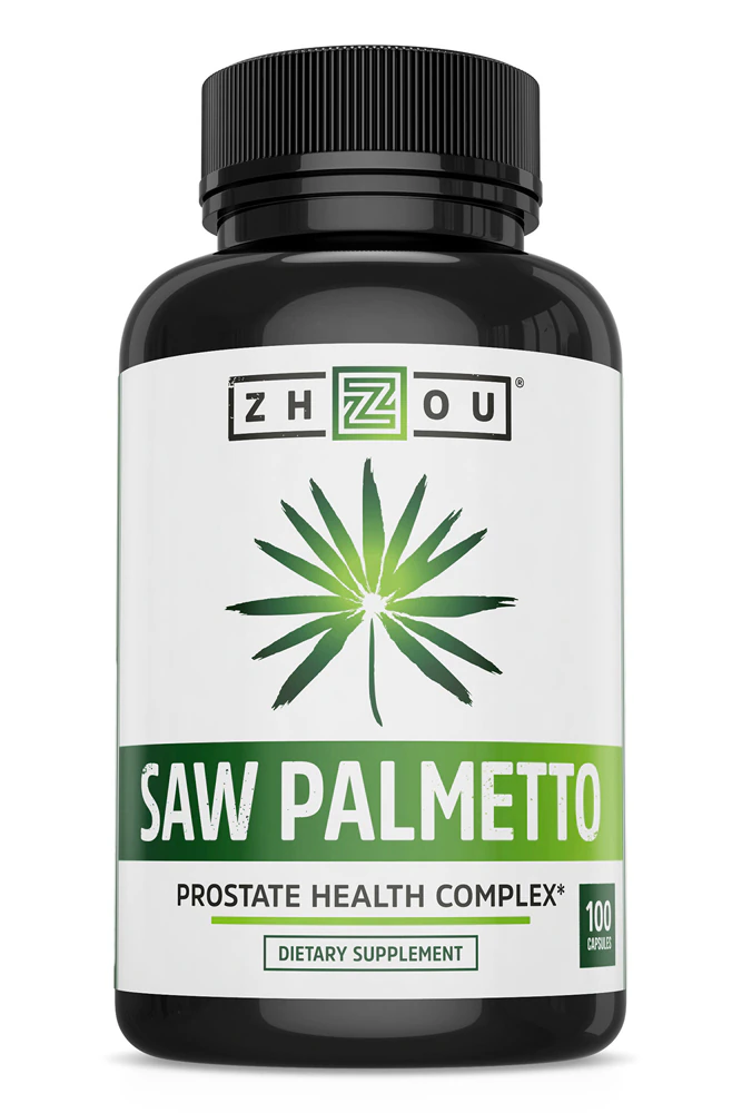 Zhou Saw Palmetto -- 100 Capsules