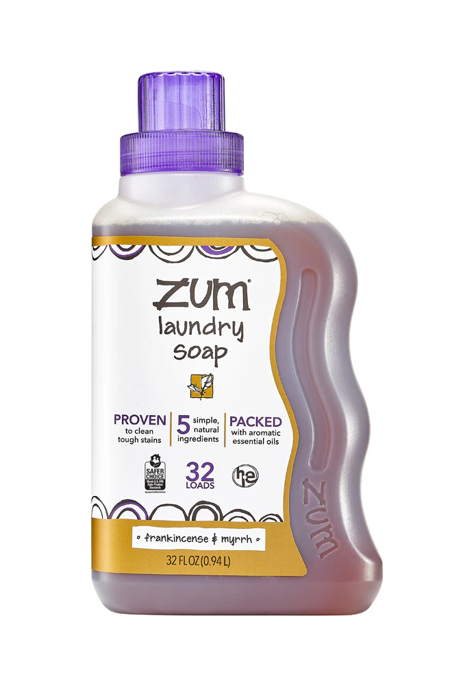 Zum Aromatherapy Laundry Soap Frankincense & Myrrh 32 Loads -- 32 fl oz