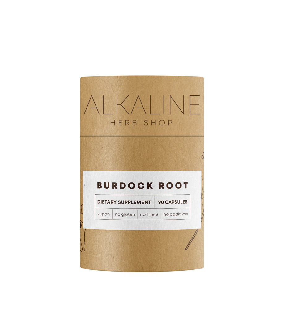 Alkaline Herb Shop Burdock Root Supplement -- 90 Capsules