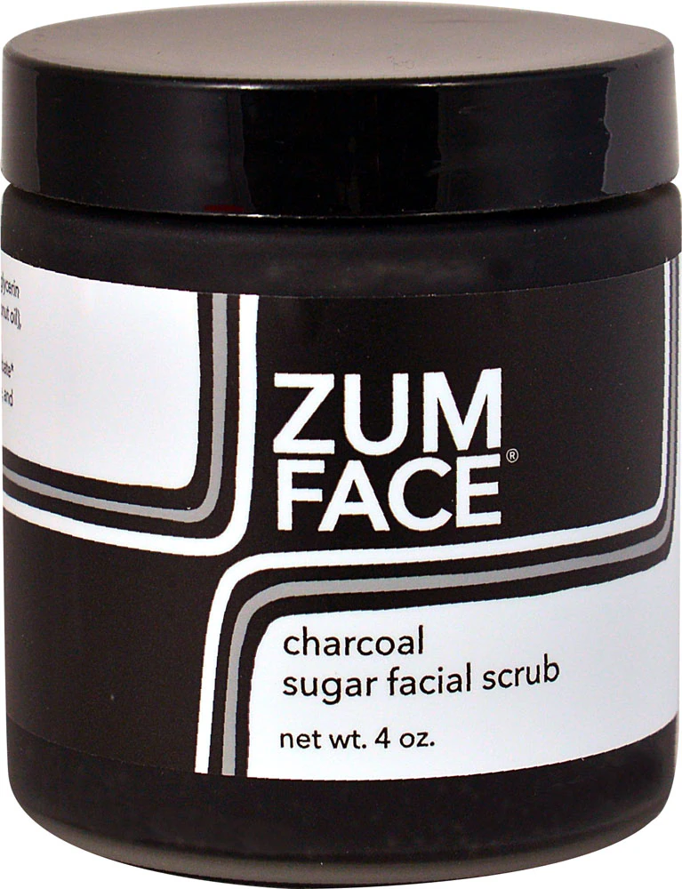 Zum Face Charcoal Sugar Facial Scrub -- 4 oz